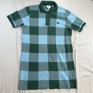 Women's LIVE Checkered Polo Collar Sweater Dress Size 40